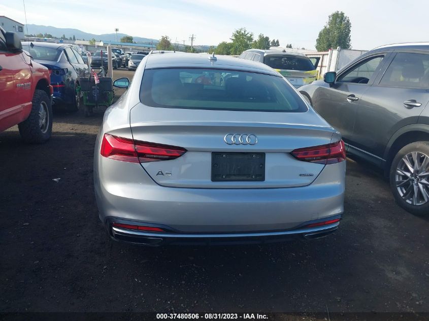 2020 AUDI A5 SPORTBACK PREMIUM - WAUANCF52LA005867