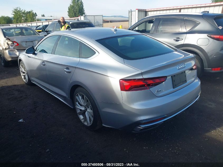 2020 AUDI A5 SPORTBACK PREMIUM - WAUANCF52LA005867