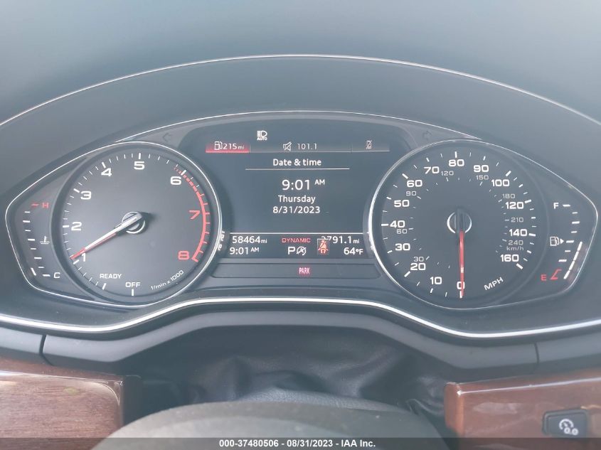 2020 AUDI A5 SPORTBACK PREMIUM - WAUANCF52LA005867