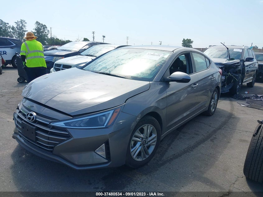 VIN KMHD84LF2LU014010 2020 HYUNDAI ELANTRA SEL