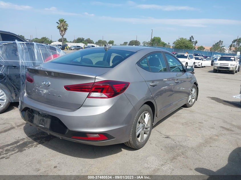 VIN KMHD84LF2LU014010 2020 HYUNDAI ELANTRA SEL