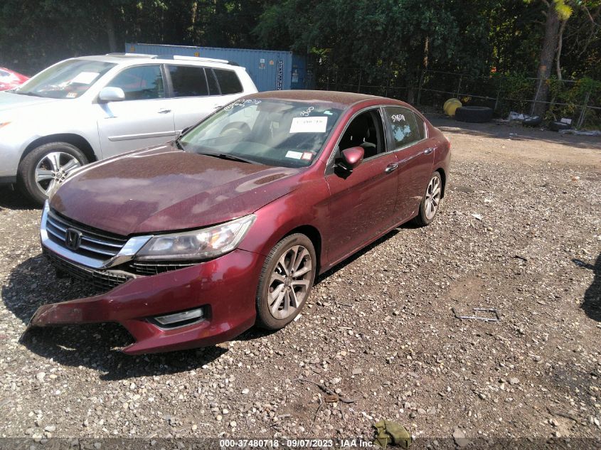 2013 HONDA ACCORD SDN SPORT - 1HGCR2F50DA270803
