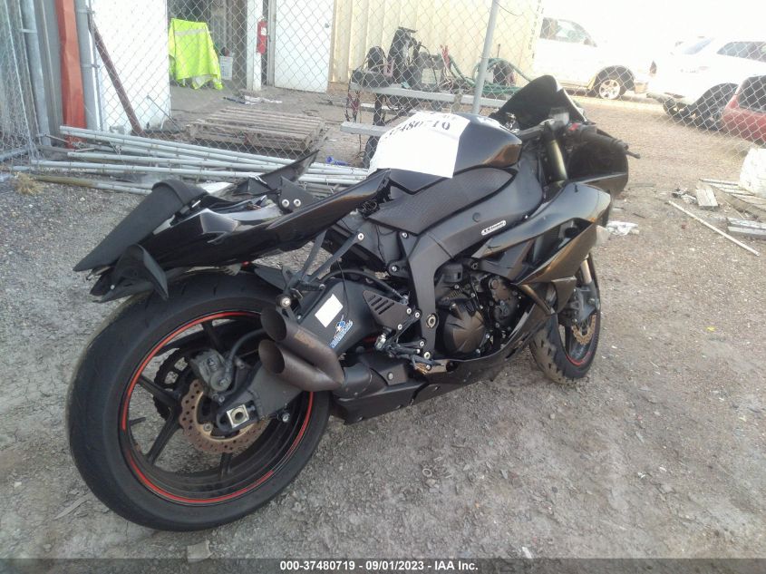 2011 KAWASAKI ZX600 R JKAZX4R14BA028607