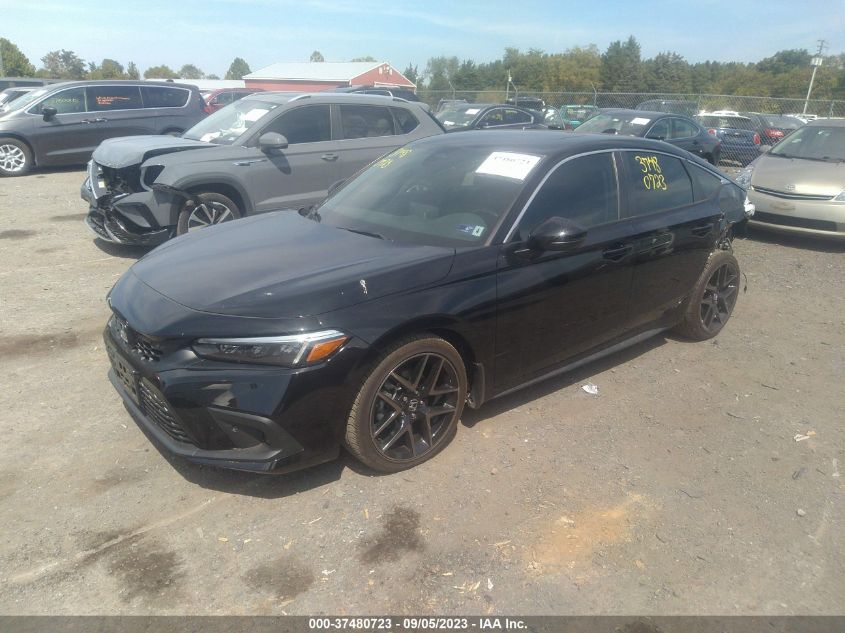 2022 HONDA CIVIC SPORT TOURING - 19XFL1H80NE011161