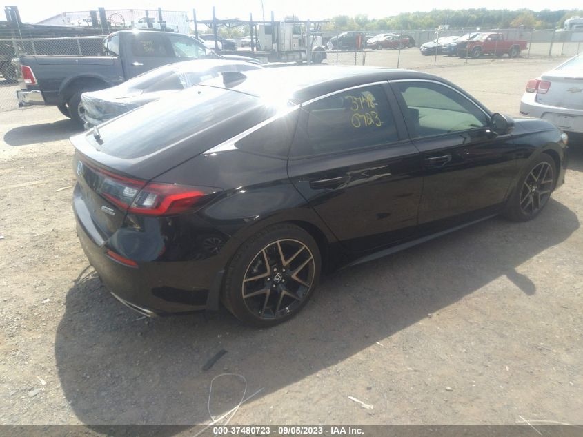 2022 HONDA CIVIC SPORT TOURING - 19XFL1H80NE011161