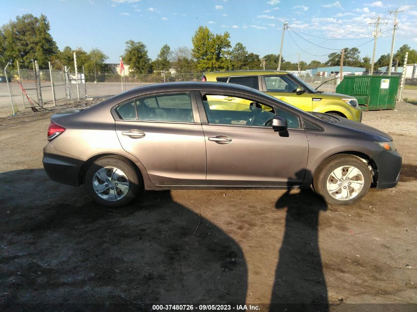 2013 HONDA CIVIC SDN LX - 2HGFB2F50DH547789