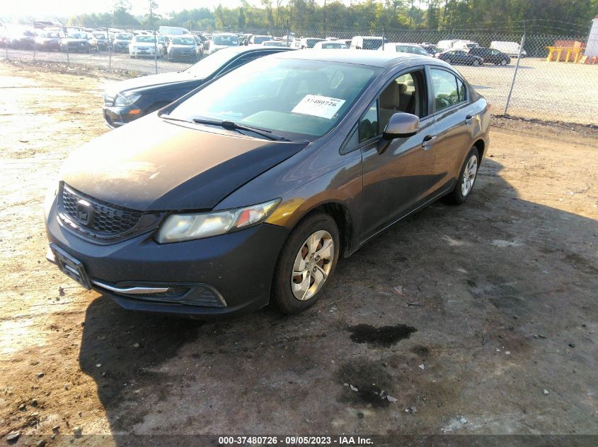 2013 HONDA CIVIC SDN LX - 2HGFB2F50DH547789