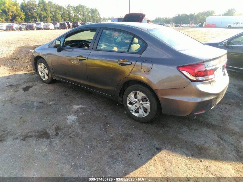 2013 HONDA CIVIC SDN LX - 2HGFB2F50DH547789
