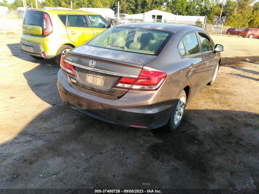 2013 HONDA CIVIC SDN LX - 2HGFB2F50DH547789