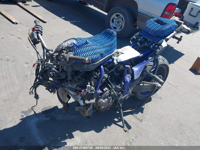 2016 YAMAHA FZ07 JYARM06E1GA007229