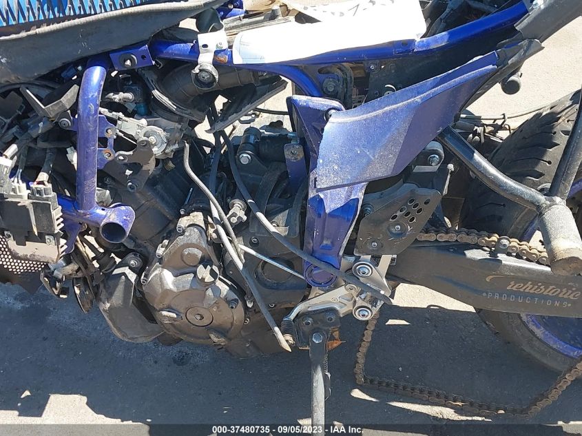 2016 YAMAHA FZ07 JYARM06E1GA007229