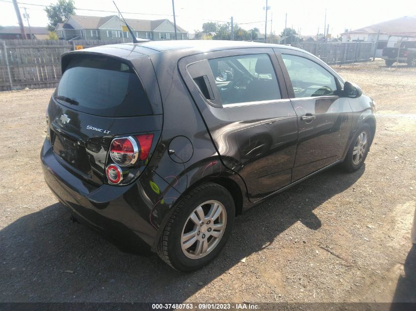 2014 CHEVROLET SONIC LT - 1G1JD6SG8E4118957