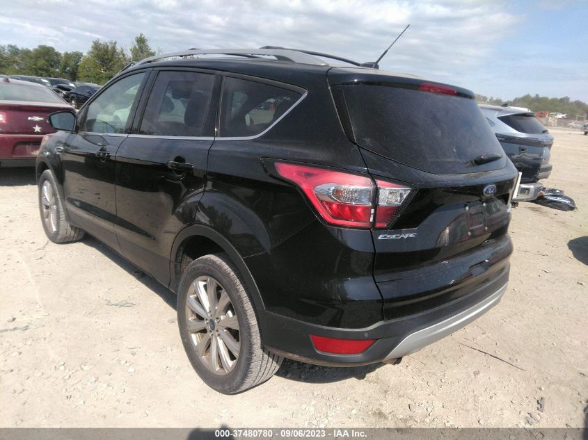 2017 FORD ESCAPE TITANIUM - 1FMCU9JD6HUD21161