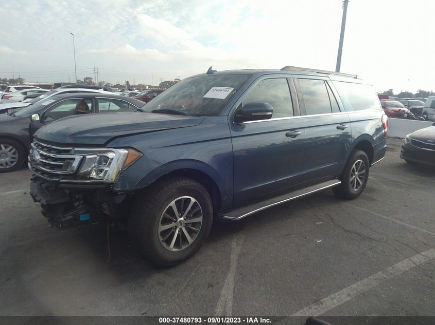 VIN 1FMJK1HT2KEA27317 2019 FORD EXPEDITION MAX XLT
