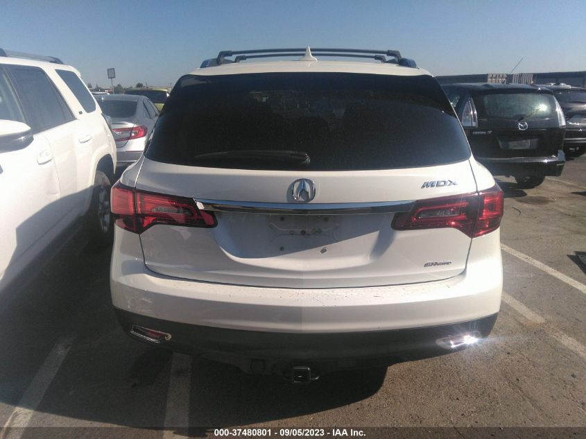 2015 ACURA MDX TECH PKG - 5FRYD4H43FB016871