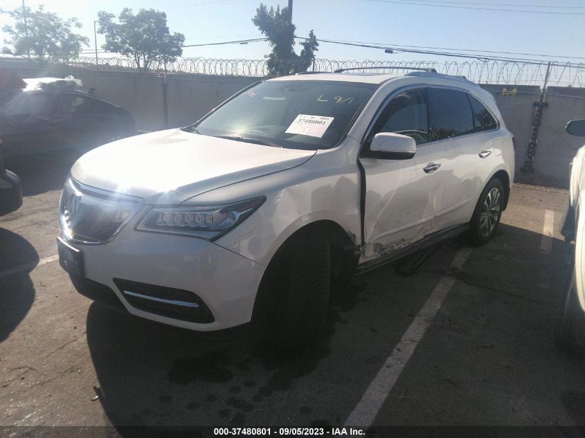 2015 ACURA MDX TECH PKG - 5FRYD4H43FB016871