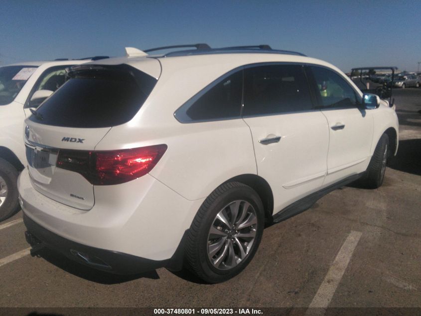 2015 ACURA MDX TECH PKG - 5FRYD4H43FB016871