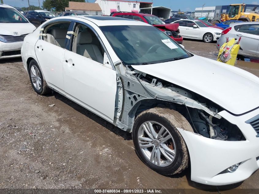 2013 INFINITI G37 SEDAN JOURNEY JN1CV6APXDM722588