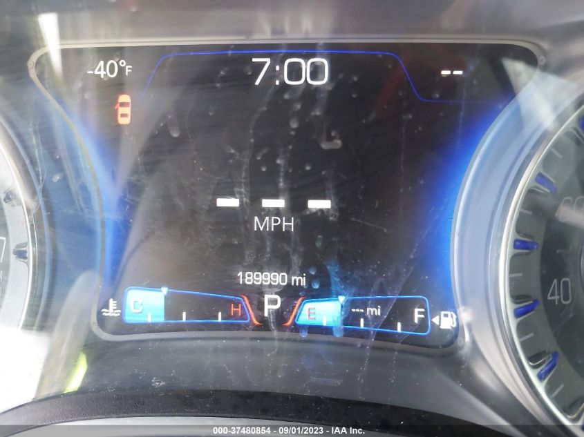 2015 CHRYSLER 300 LIMITED - 2C3CCAAG1FH763272