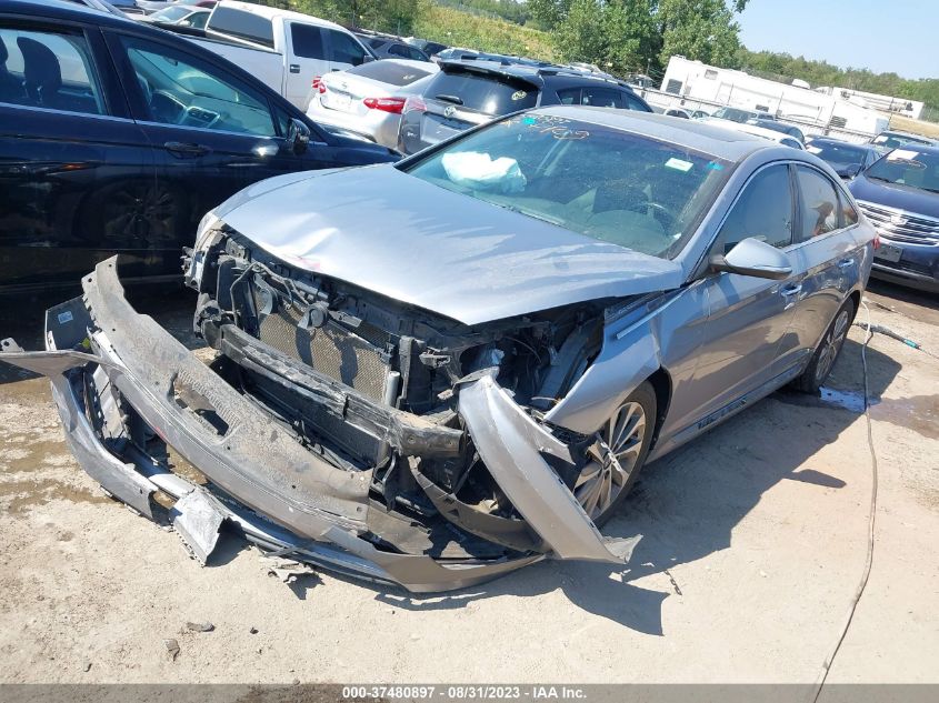 2017 HYUNDAI SONATA SPORT/LIMITED - 5NPE34AF7HH581082