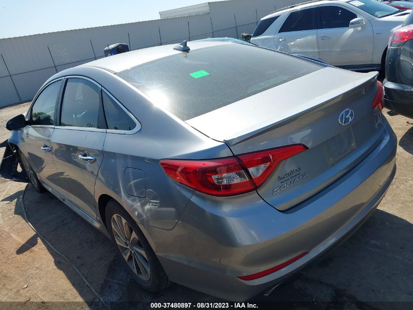 2017 HYUNDAI SONATA SPORT/LIMITED - 5NPE34AF7HH581082