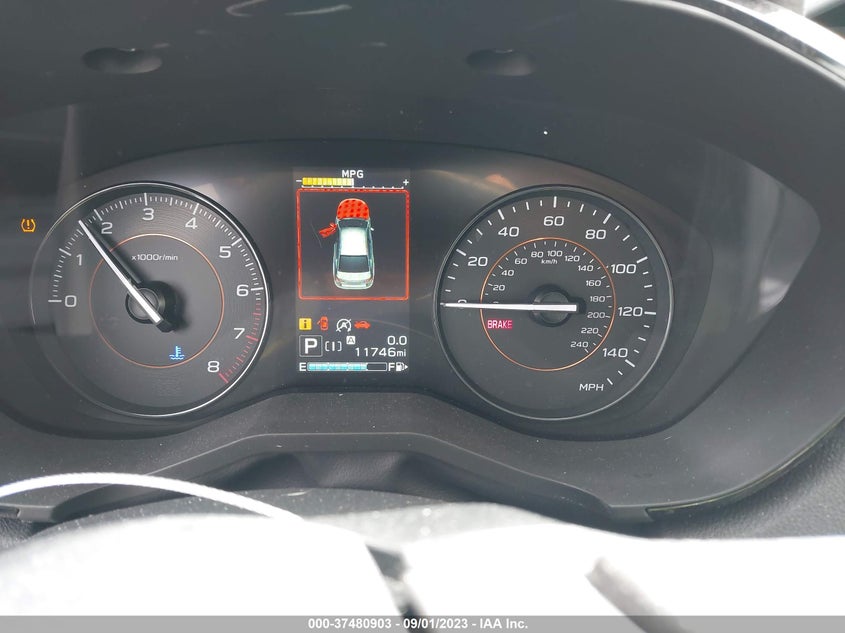 VIN JF2GTABC3PH278522 2023 SUBARU CROSSTREK