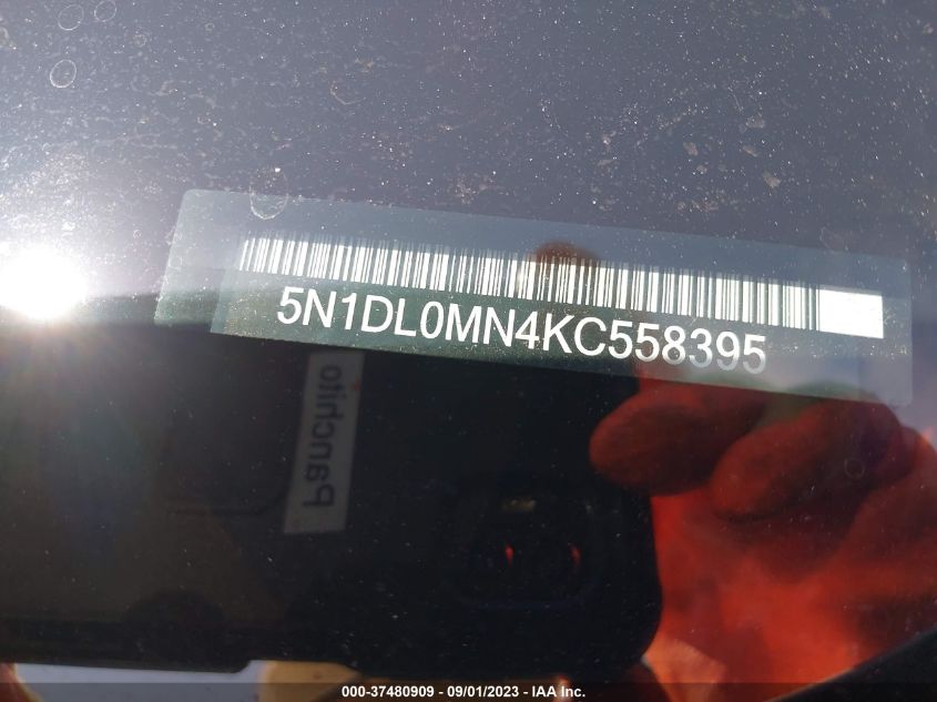 2019 INFINITI QX60 LUXE - 5N1DL0MN4KC558395