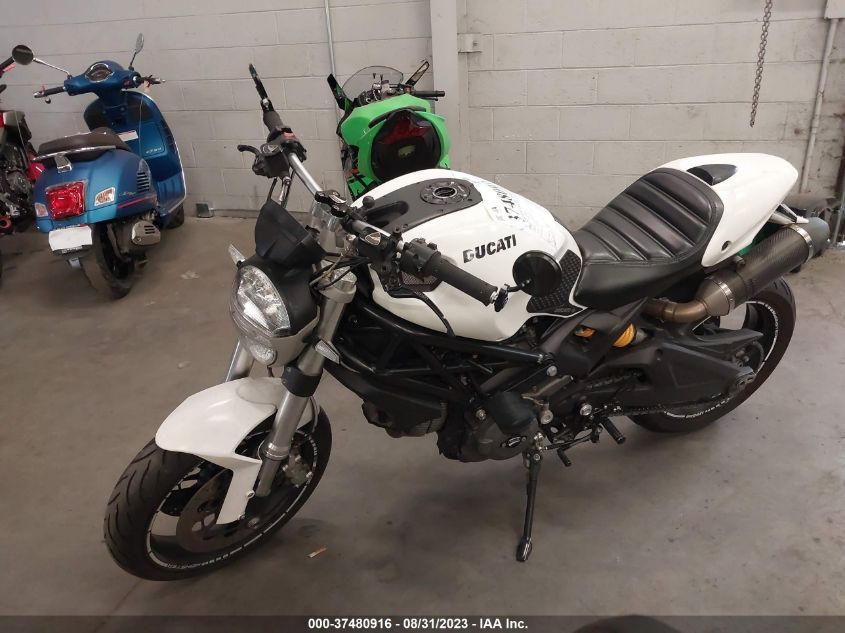 2012 DUCATI MONSTER 696 ZDM1RADN8CB054052