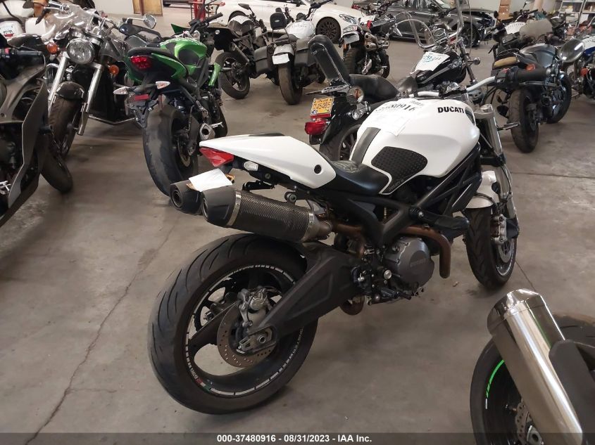 2012 DUCATI MONSTER 696 ZDM1RADN8CB054052