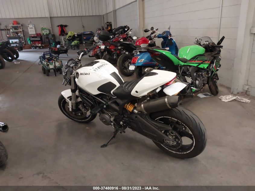 2012 DUCATI MONSTER 696 ZDM1RADN8CB054052