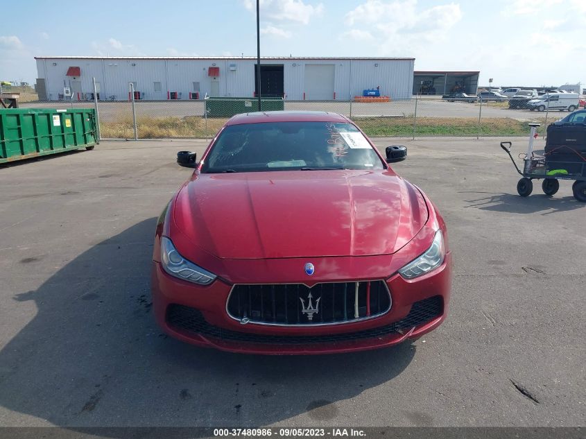 2015 MASERATI GHIBLI S Q4 ZAM57RTA6F1136772