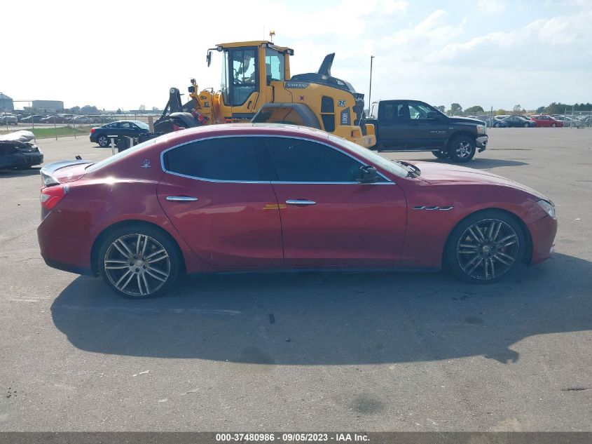 2015 MASERATI GHIBLI S Q4 ZAM57RTA6F1136772