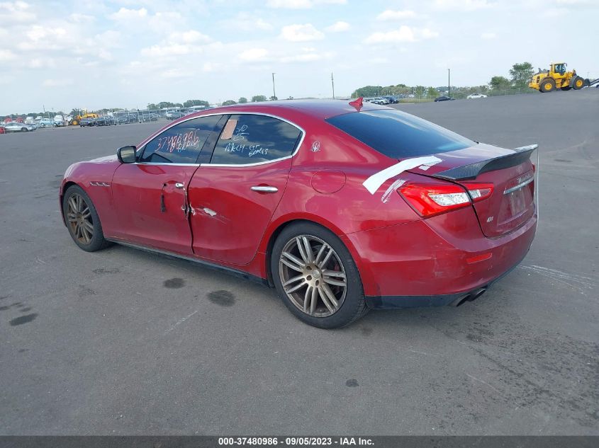2015 MASERATI GHIBLI S Q4 ZAM57RTA6F1136772