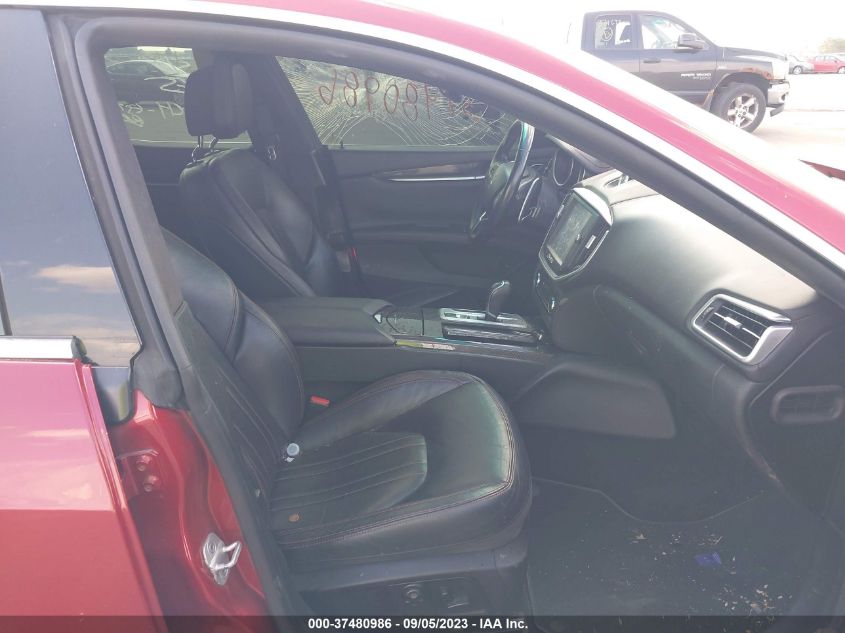 2015 MASERATI GHIBLI S Q4 ZAM57RTA6F1136772