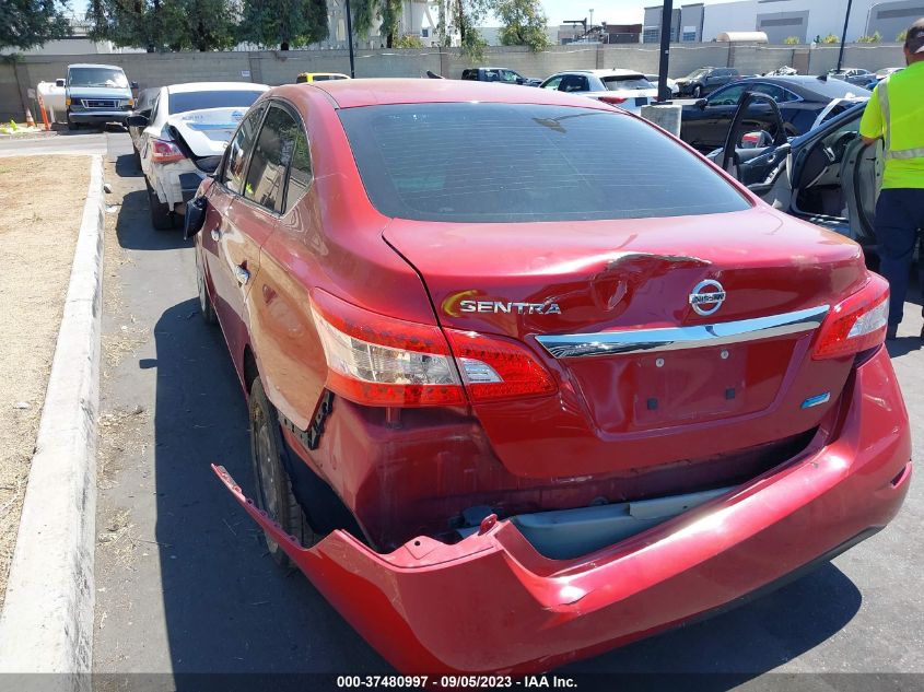 2013 NISSAN SENTRA S - 3N1AB7AP1DL720082
