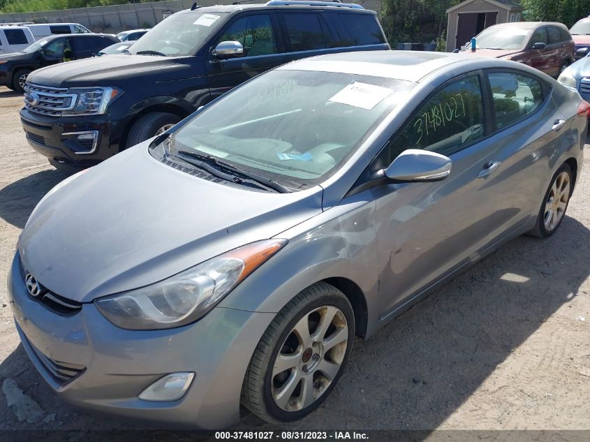 2013 HYUNDAI ELANTRA LIMITED - KMHDH4AE3DU518688