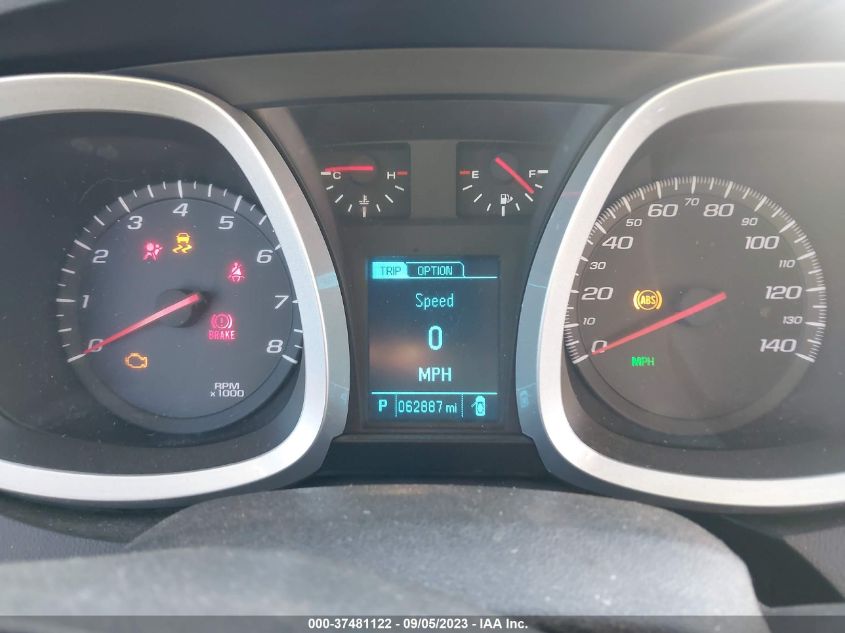 2013 CHEVROLET EQUINOX LT - 2GNFLDE37D6367607