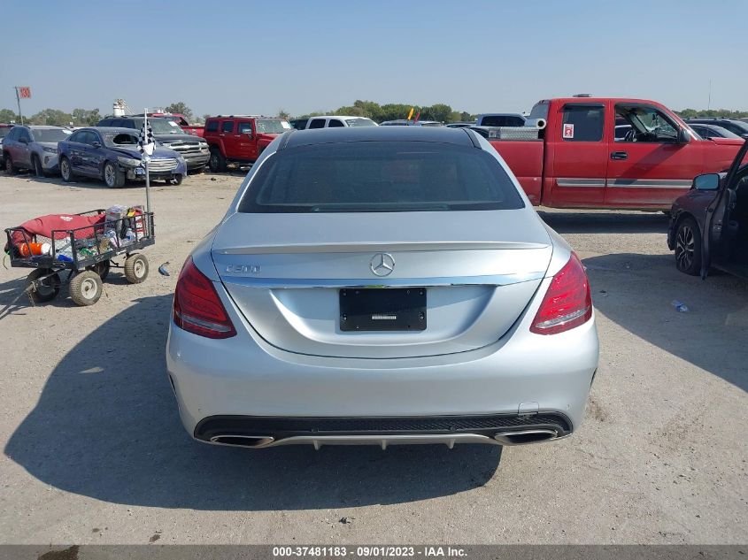 2016 MERCEDES-BENZ C-CLASS C 300 - 55SWF4JB6GU129662
