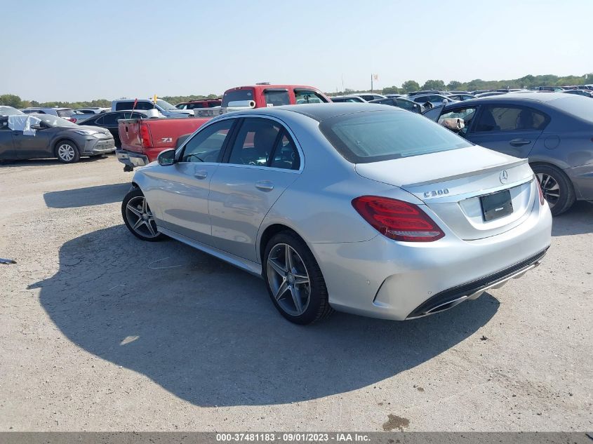2016 MERCEDES-BENZ C-CLASS C 300 - 55SWF4JB6GU129662