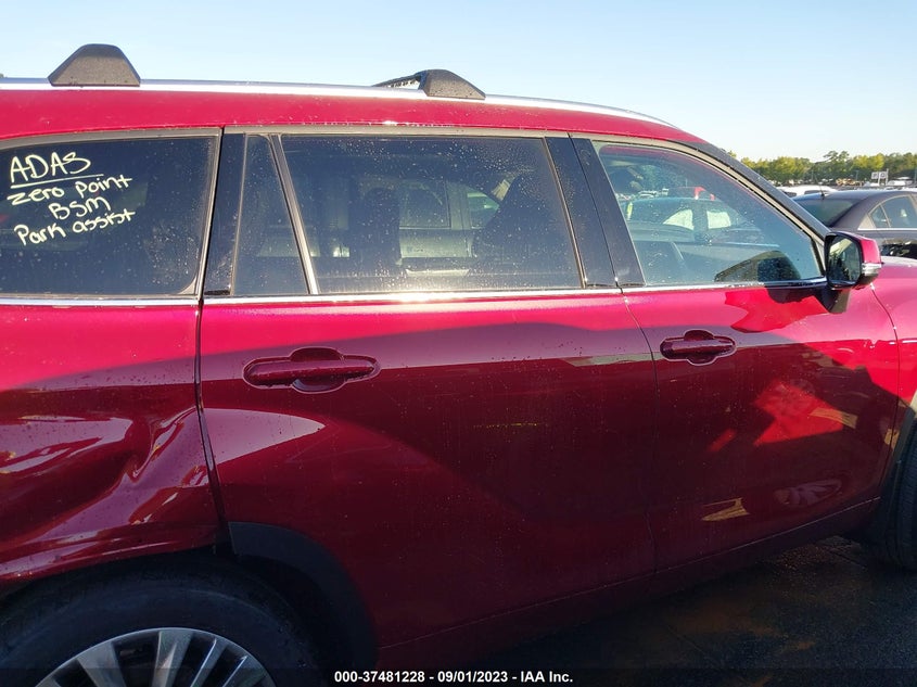 VIN 5TDKDRAH3PS048055 2023 TOYOTA HIGHLANDER L/LE/XLE/XSE/LIMITED