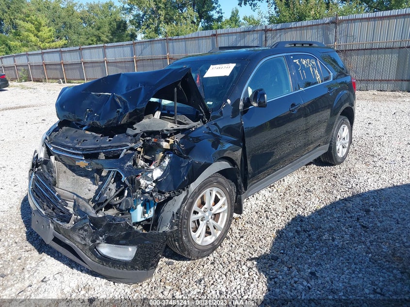 VIN 2GNALCEK2H1565672 2017 CHEVROLET EQUINOX LT