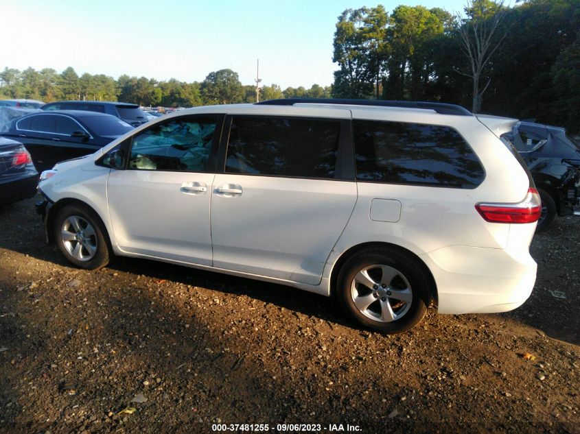 2017 TOYOTA SIENNA LE - 5TDKZ3DC1HS835327