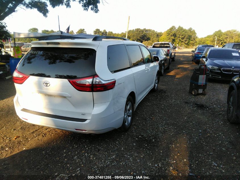 2017 TOYOTA SIENNA LE - 5TDKZ3DC1HS835327