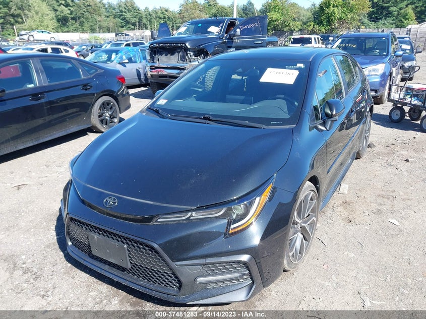 VIN JTDP4RCE1LJ031402 2020 TOYOTA COROLLA SE