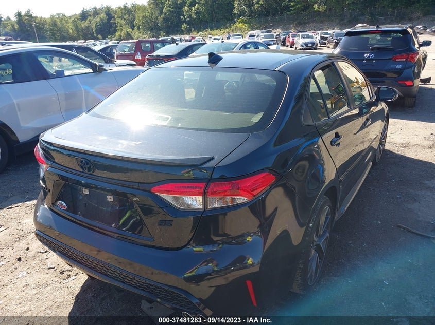 VIN JTDP4RCE1LJ031402 2020 TOYOTA COROLLA SE