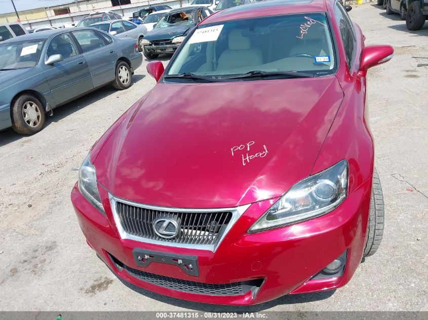 2013 LEXUS IS 250 JTHBF5C21D5190660