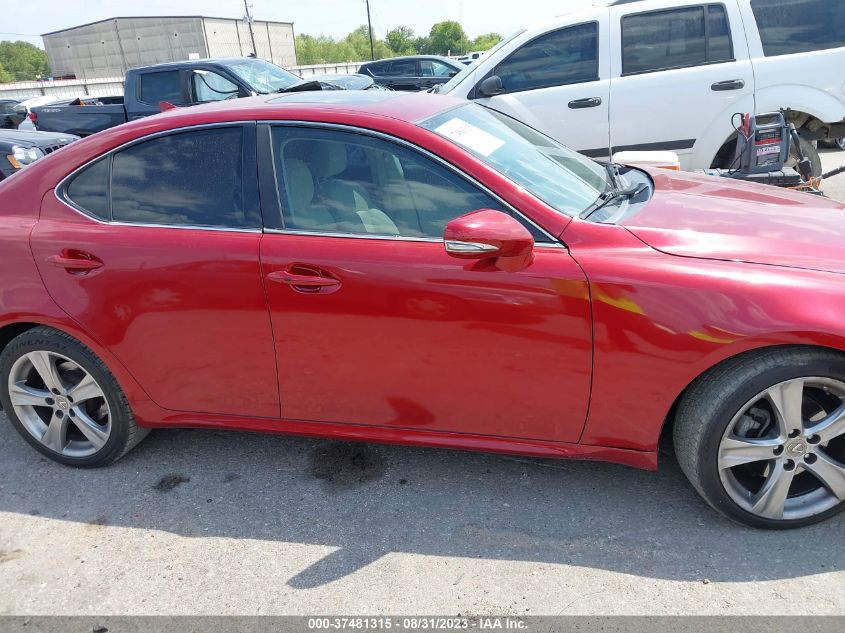 2013 LEXUS IS 250 JTHBF5C21D5190660