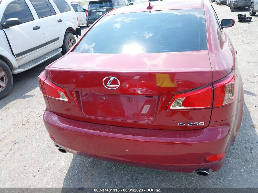 2013 LEXUS IS 250 JTHBF5C21D5190660