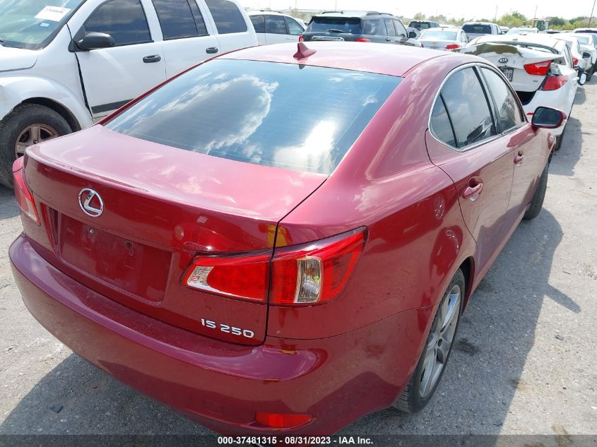 2013 LEXUS IS 250 JTHBF5C21D5190660