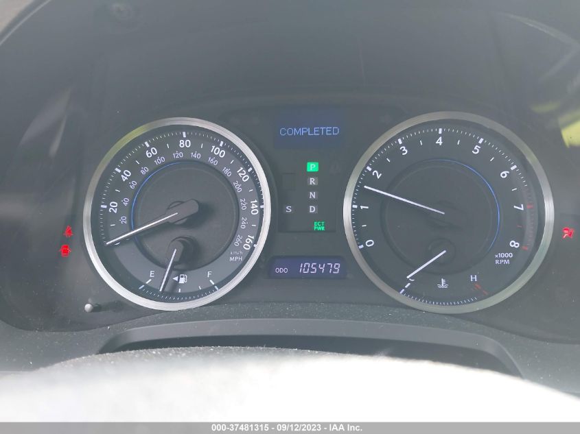 2013 LEXUS IS 250 JTHBF5C21D5190660